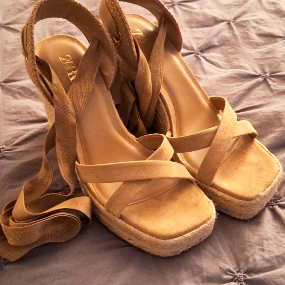 Zara espadrille sandals